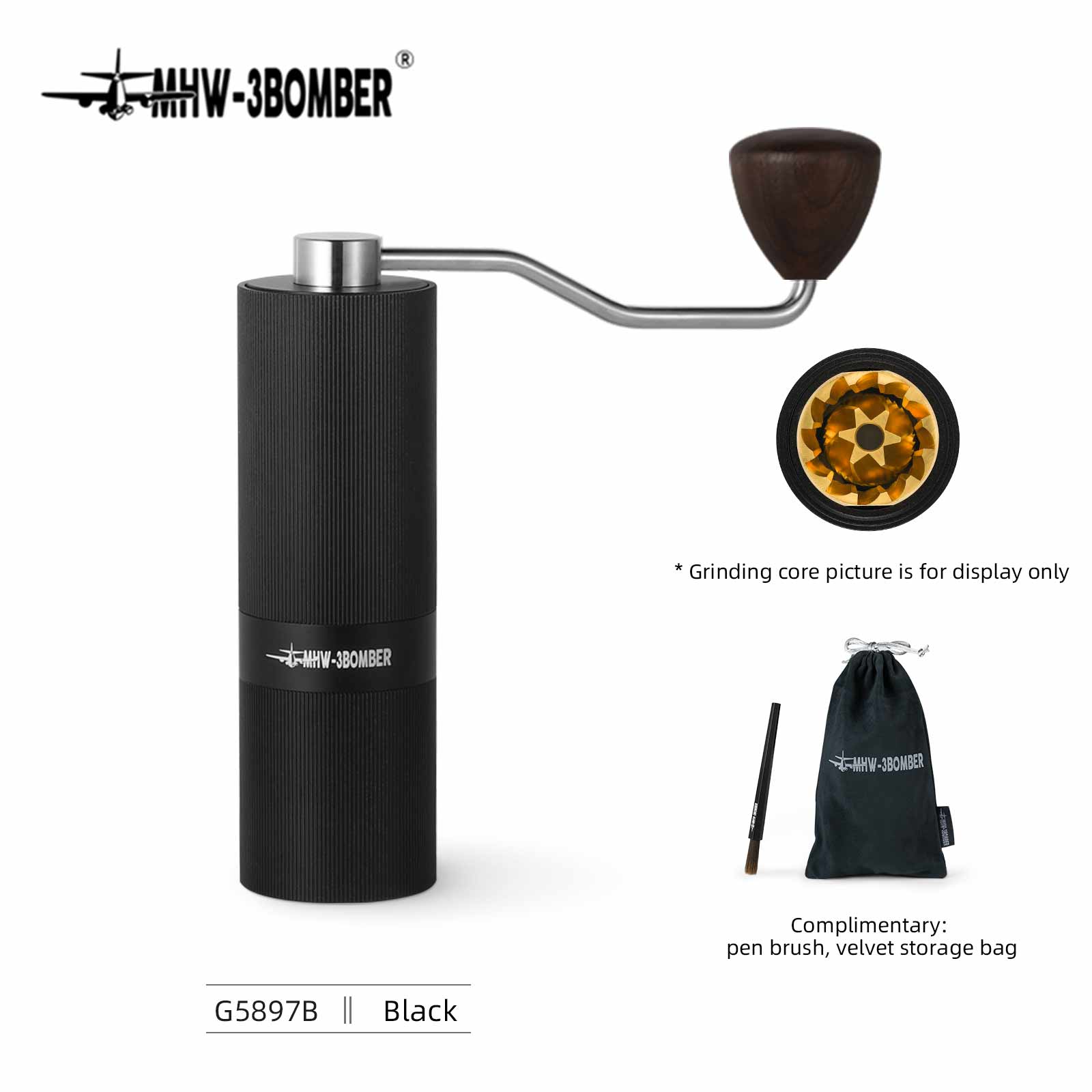 آسیاب قهوه دستی بمبر مدل Racing M1-Manual