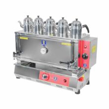 چای ساز صنعتی 5 قوری گازی ترموستاتیک سلطان SU-GT550