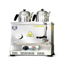 چای ساز صنعتی دو قوری کلاسیک سلطان SU-EA223