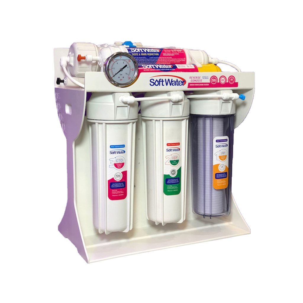 مشخصات، قیمت و خرید دستگاه تصفیه آب 6 مرحله ای سافت واتر