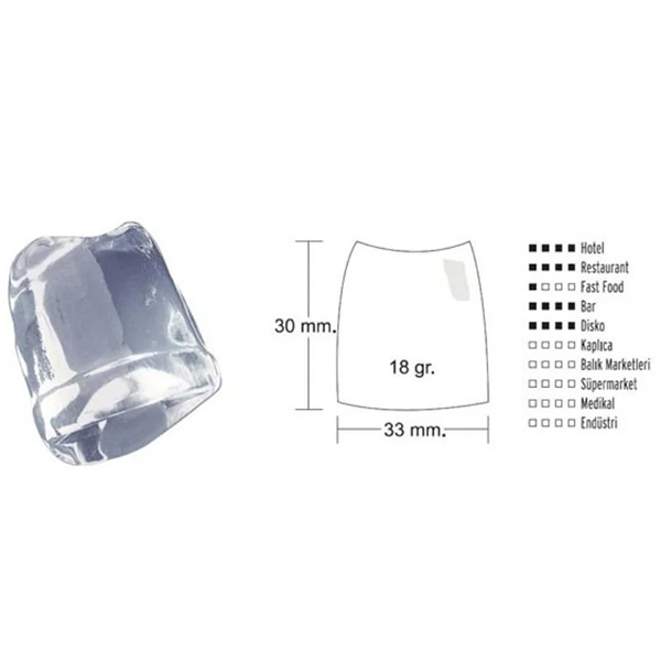 یخساز صنعتی مکعبی 25 کیلوگرمی Kastel