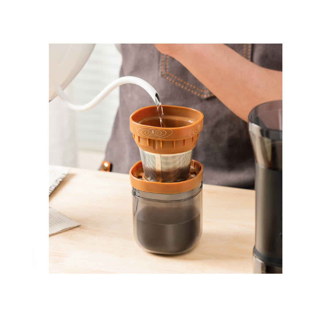 قهوه ساز و آسیاب قابل حمل iCafilas Travel Espresso Coffee