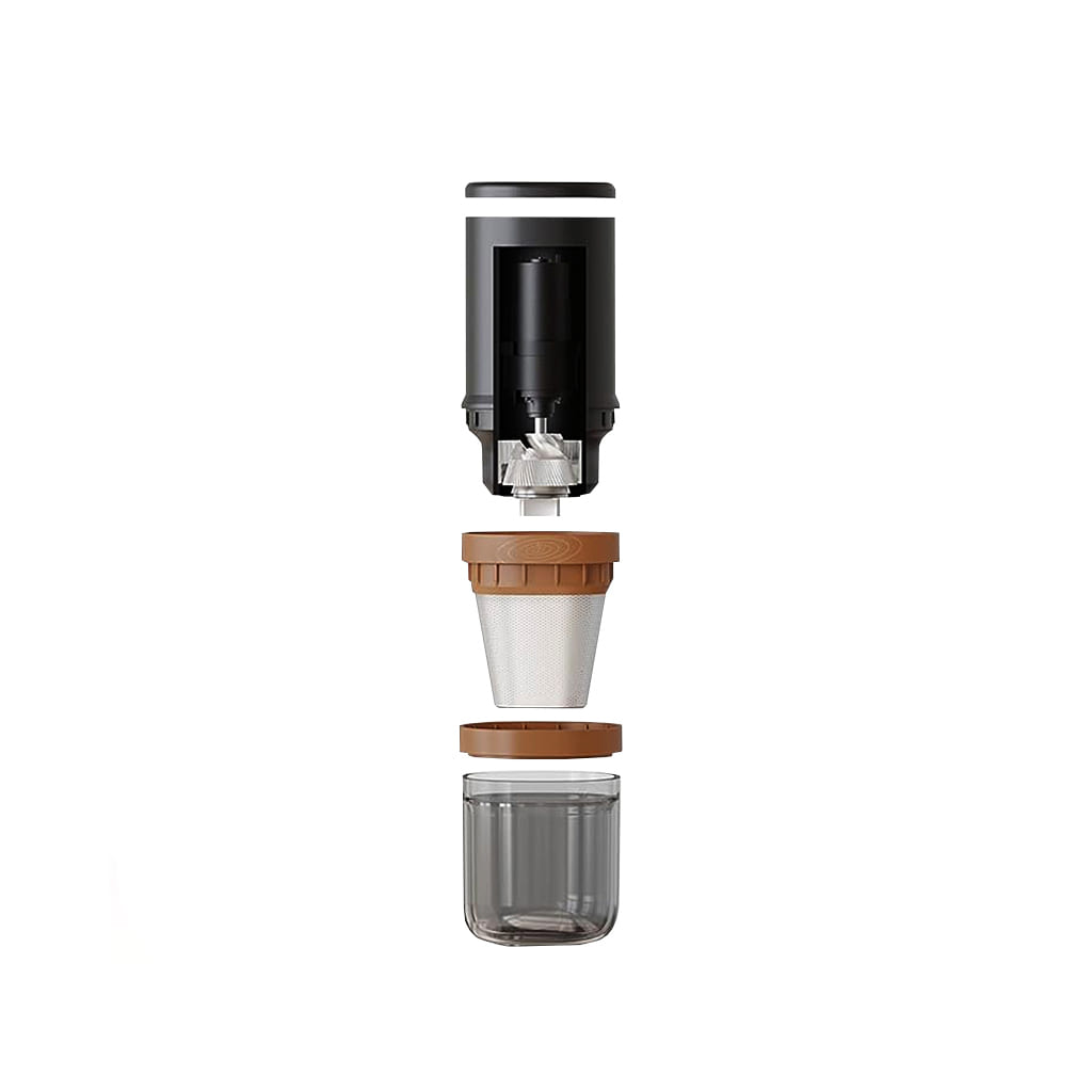 قهوه ساز و آسیاب قابل حمل iCafilas Travel Espresso Coffee