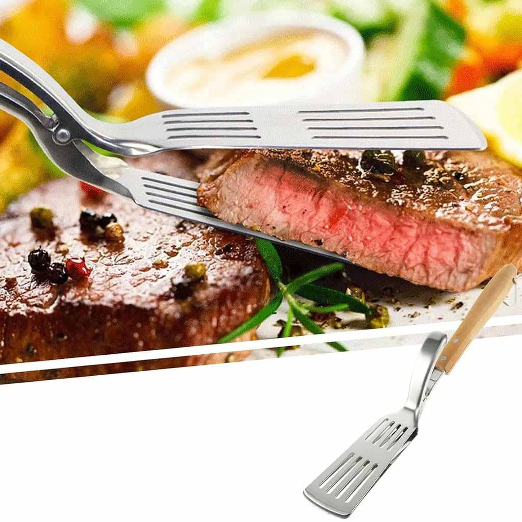 کاردک انبر گریل دسته چوبی نمره 7 بست
