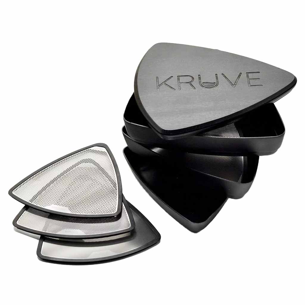 الک قهوه 25 عددی مشکی KRUVE