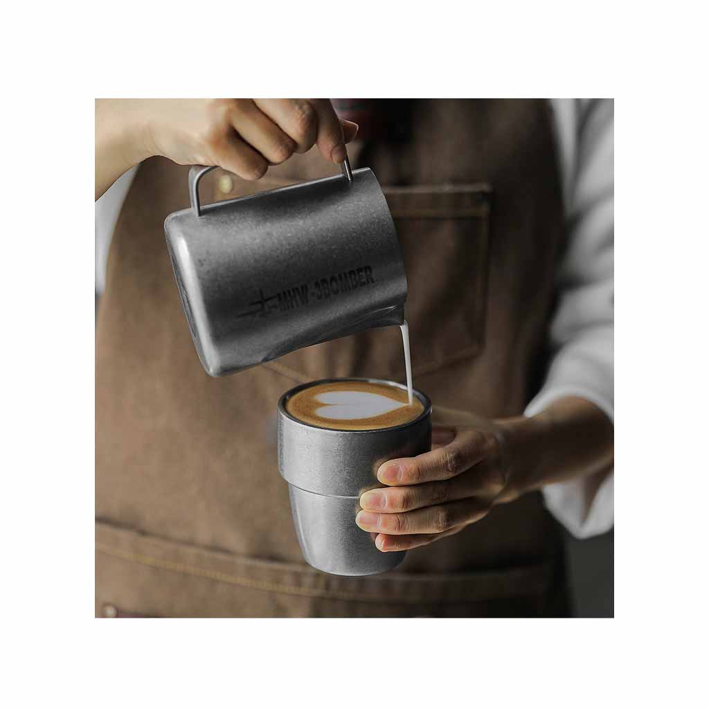 کاپ آلومینیومی بمبر مدل Cream Double-layer