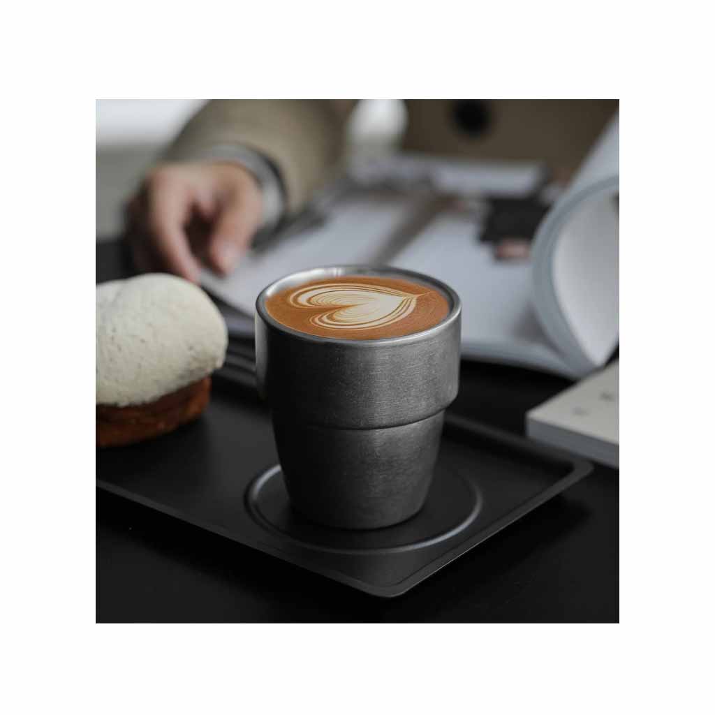 کاپ آلومینیومی بمبر مدل Cream Double-layer