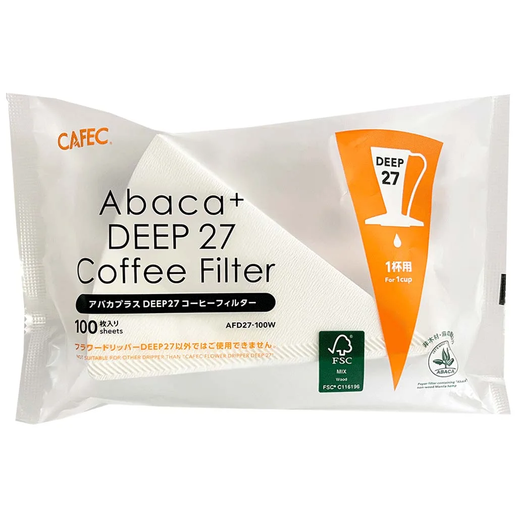 فیلتر قهوه عمیق 27 کفک Cafec