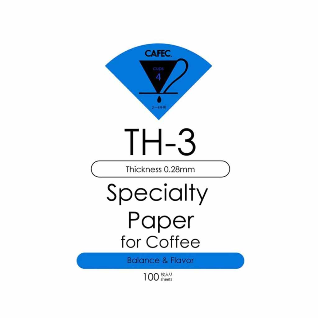 فیلتر کاغذی قهوه 100 عددی CAFEC مدل TH-3