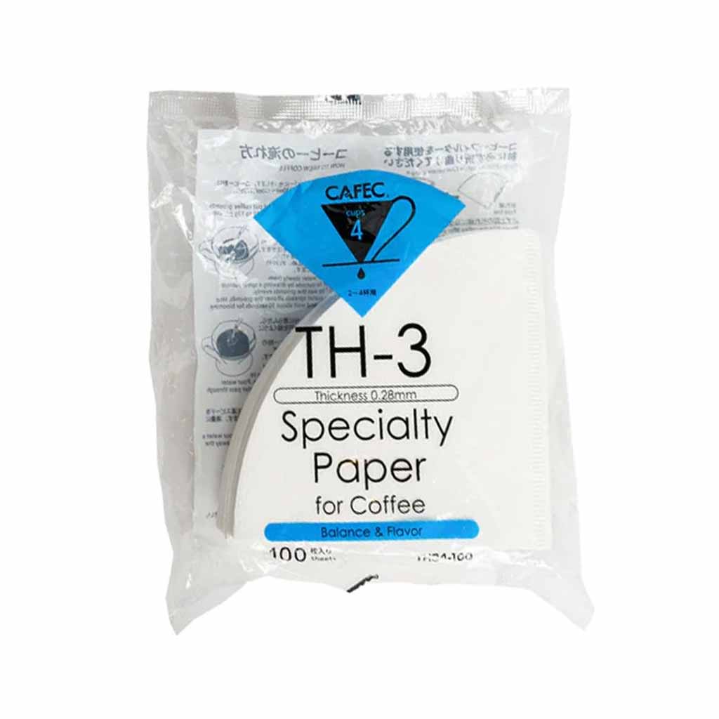فیلتر کاغذی قهوه 100 عددی CAFEC مدل TH-3
