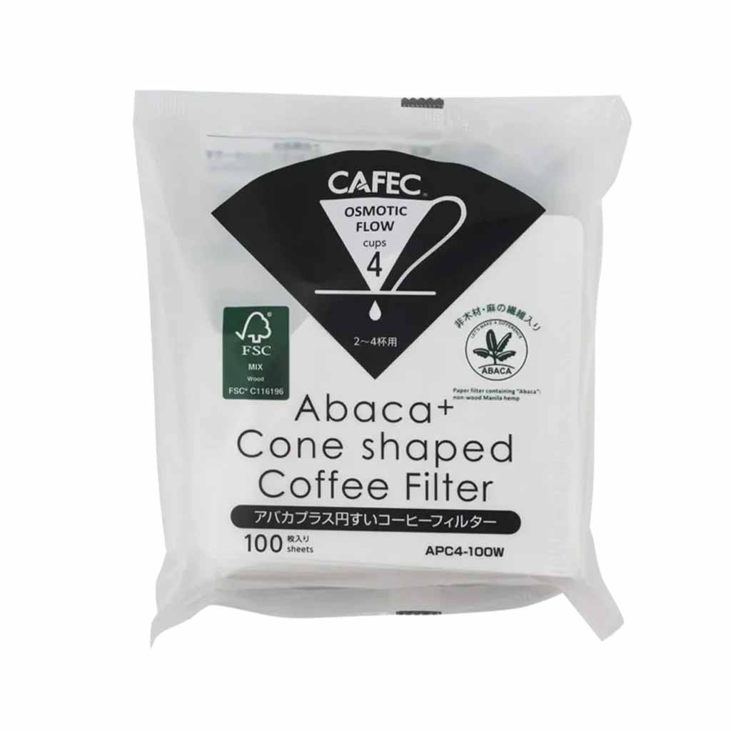 فیلتر کاغذی قهوه Cafec سایز 02 مدل Abaca