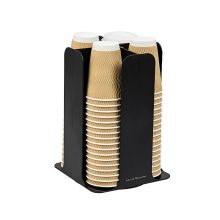 استند عمودی لیوان کاغذی مربع 4 خانه