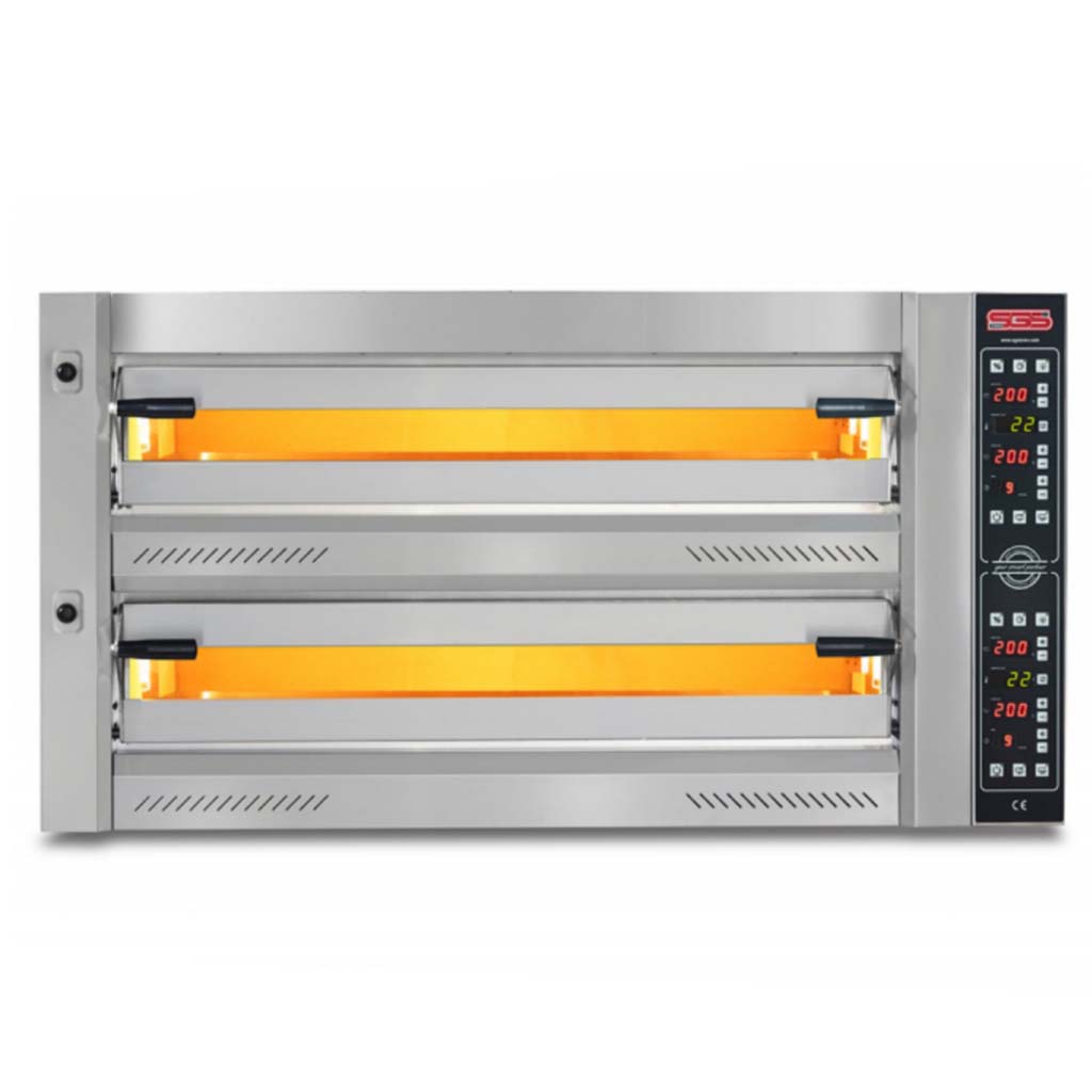 فر پیتزا برقی اتومات دیجیتال به همراه پایه SGS مدل PZ-10575DE