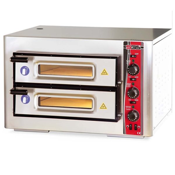 فر پیتزا برقی کف سنگی SGS برند PO-5050DE