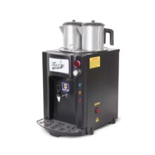 سماور صنعتی پریمیوم برقی 2 قوری سلطان مدل SU-P215