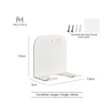 استند پرتافیلتر دیواری فلزی تکی MUVNA