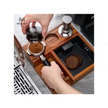 استند پرتافیلتر و ناک باکس چوب گردو MUVNA