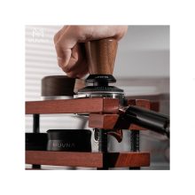 استند پرتافیلتر چوب گردو با پایه فلزی دو طبقه MUVNA