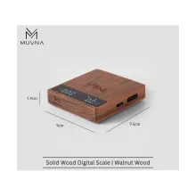 اسکیل قهوه دیجیتال چوب گردو MUVNA