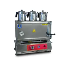چای ساز صنعتی 3 قوری گازی سلطان SU-G333