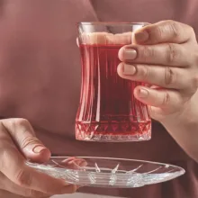استکان نعلبکی الیسا پاشا ۶ عددی