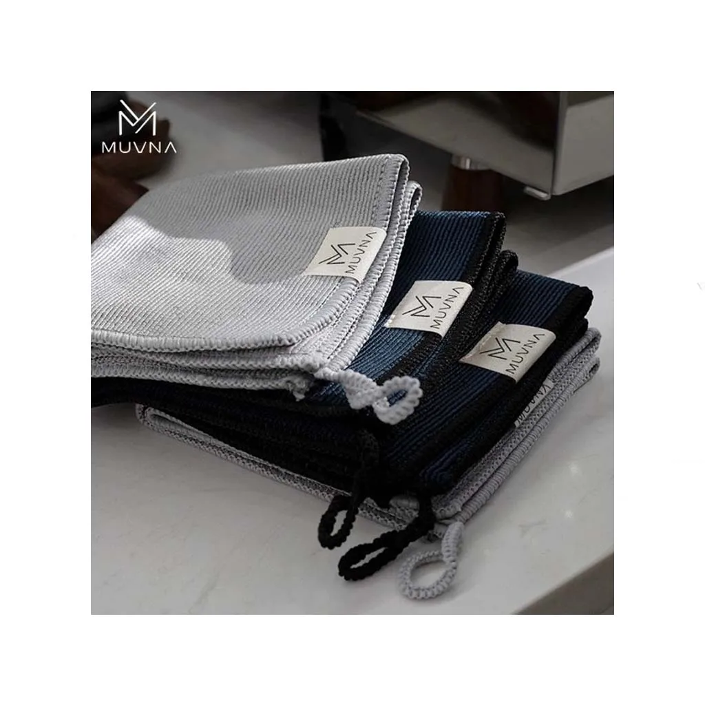 دستمال تنظیف مدل فایبر سایز 28*28 MUVNA