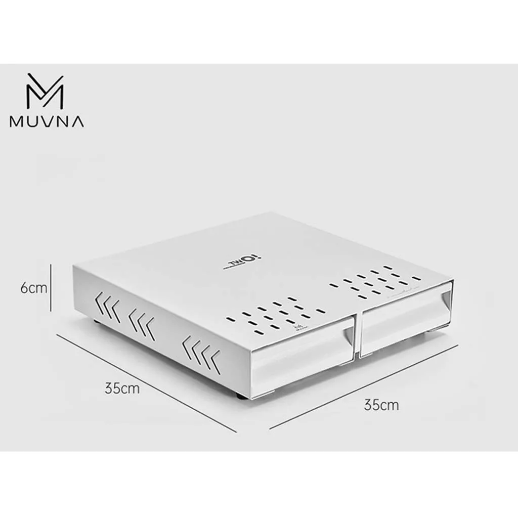 ناک باکس فلزی کشویی دو محفظه MUVNA