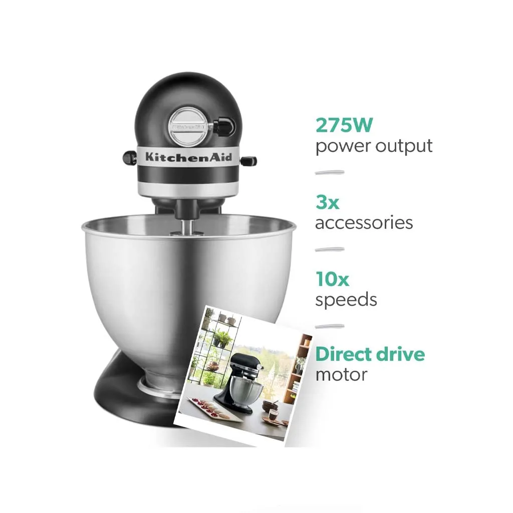 همزن کاسه ای KitchenAid مدل 5K45SSBSL