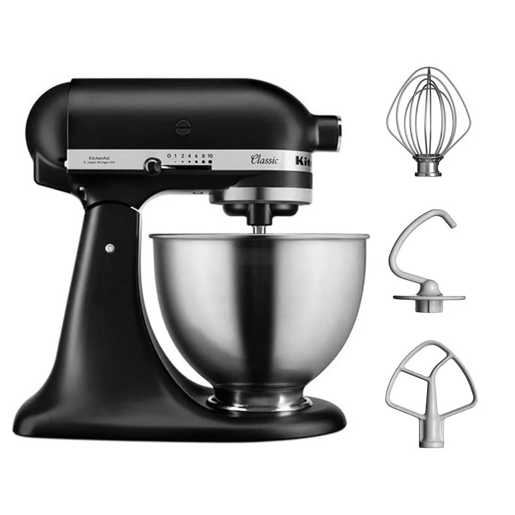 همزن کاسه ای KitchenAid مدل 5K45SSBSL