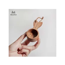 پیمانه اندازه گیری چوبی قهوه دم ماهی MUVNA
