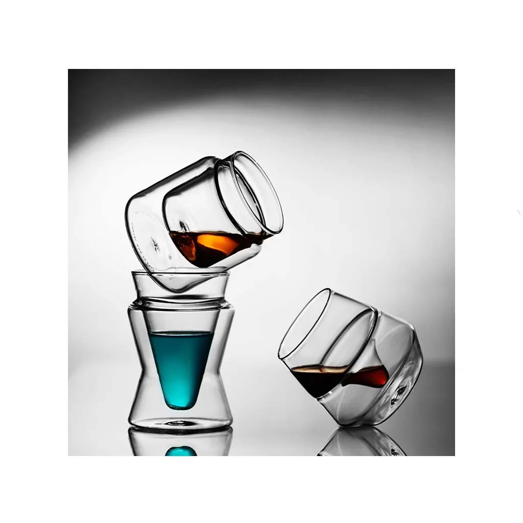 کاپ شیشه ای دوجداره بمبر