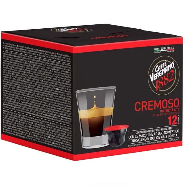 کپسول نسپرسو Cafe Vergnano 1882 مدل Dolce Gusto, CREMOSO