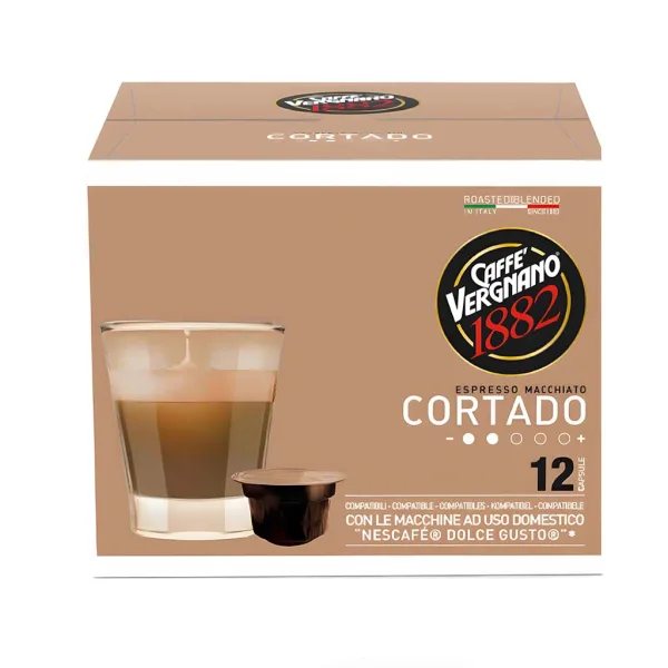 کپسول نسپرسو Cafe Vergnano 1882 مدل Dolce Gusto, Cortado