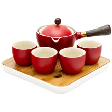ست دم آوری چای مسافرتی 360 درجه چین چای