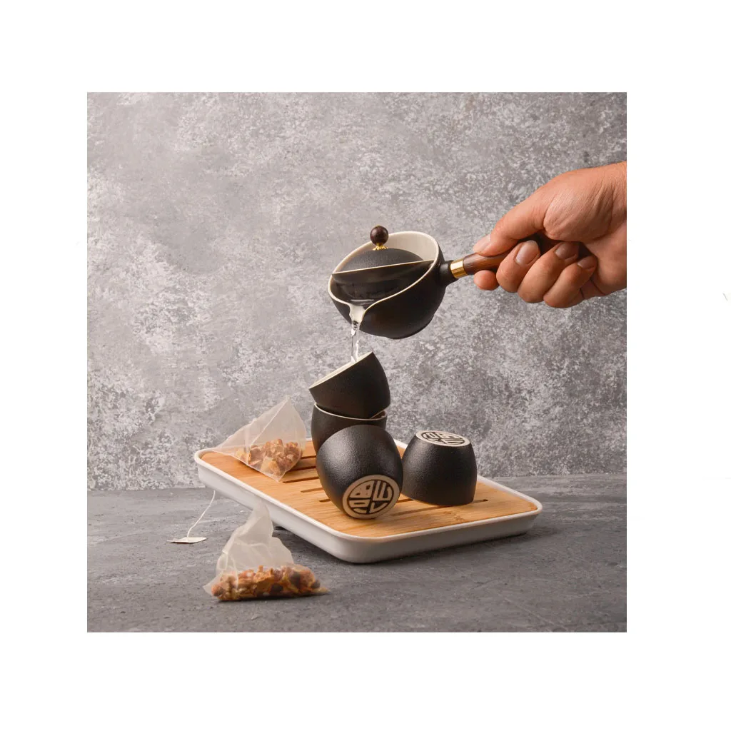 ست دم آوری چای مسافرتی 360 درجه کد C چین چای