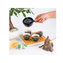 ست دم آوری چای مسافرتی 360 درجه کد D چین چای