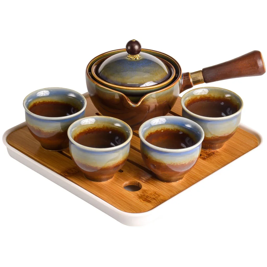 ست دم آوری چای مسافرتی 360 درجه کد j چین چای
