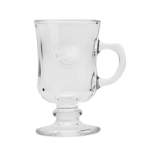 لیوان شیشه ای آیریش کافه Caffè Vergnano 1882