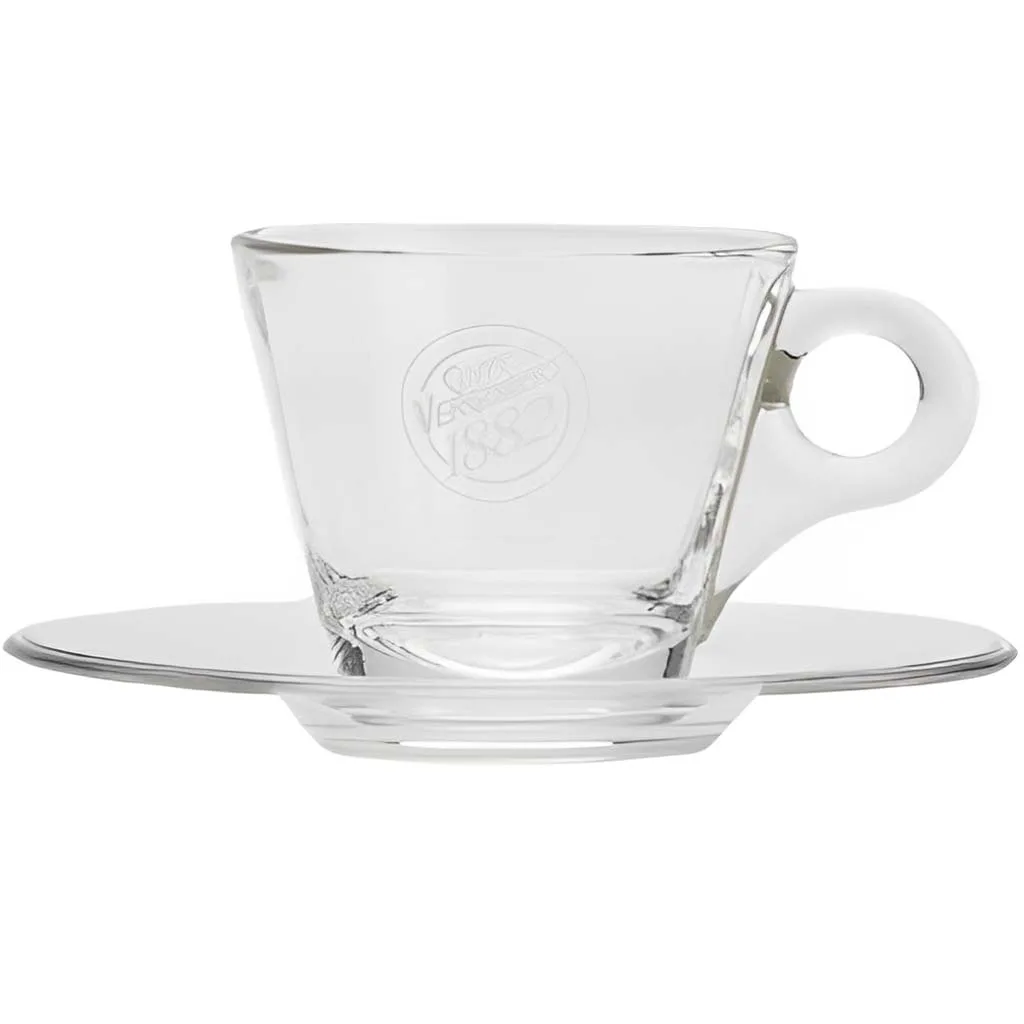 کاپ شیشه ای اسپرسو Caffè Vergnano 1882