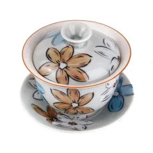 گایوان ژاپنی طرح فلاور چین چای