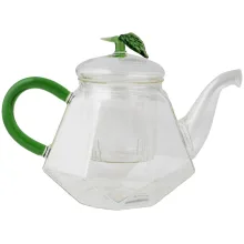تی پات کریستالی 600 میل مدل CC-004 چین چای
