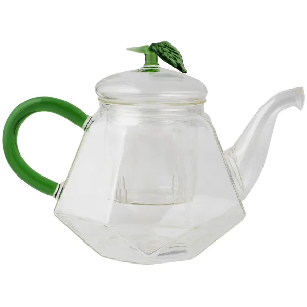 تی پات کریستالی 600 میل مدل CC-004 چین چای