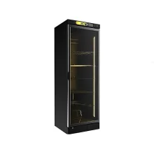فریزر 60 سانتی بدنه و شیشه مشکی کینو مدل KF 615 WLBL