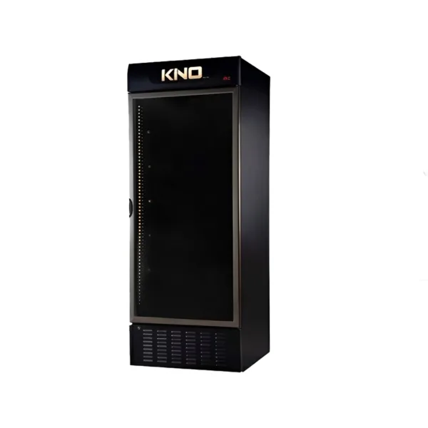 فریزر ویترینی 80 سانتی بدنه مشکی، وان مشکی کینو مدل KF 800BL