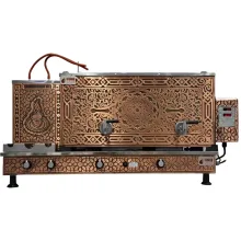 چای ساز صنعتی چهار قوری گازی و برقی مراکشی DOGUS