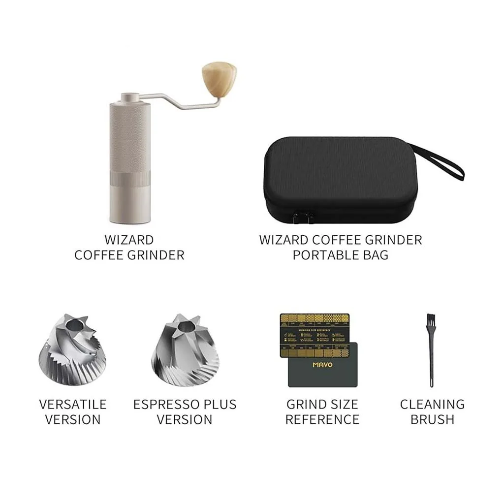 آسیاب دستی MAVO مدل Wizard Double Cores Set