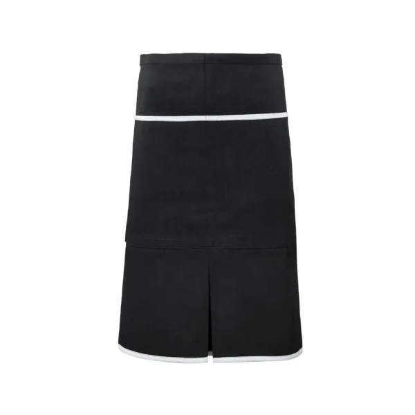 نیم پیشبند کتان دو جیب نوار سفید SS-UNIFORM