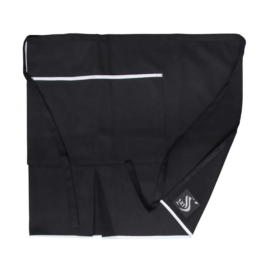 نیم پیشبند کتان دو جیب نوار سفید SS-UNIFORM