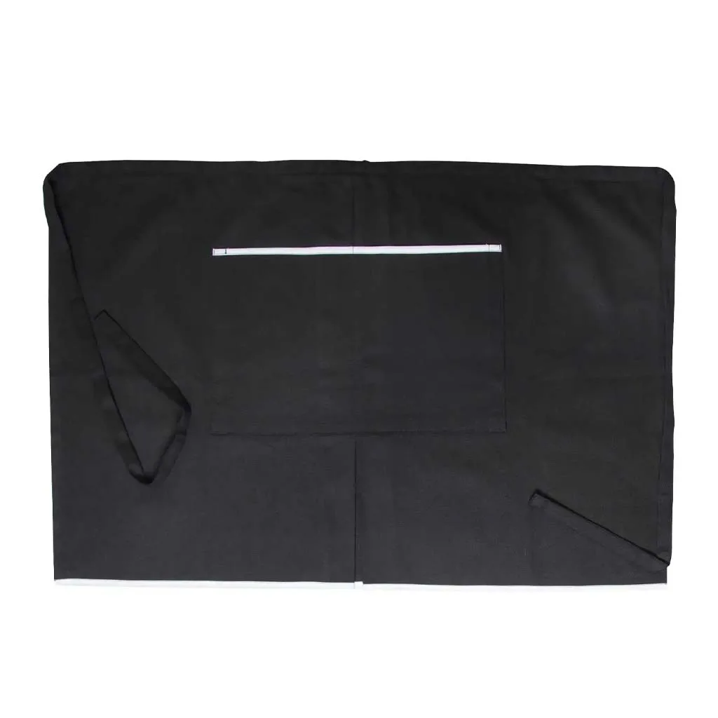 نیم پیشبند کتان دو جیب نوار سفید SS-UNIFORM