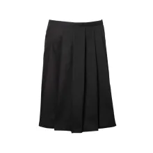 نیم پیشبند کتان کجراه دو جیب دامنی SS-UNIFORM